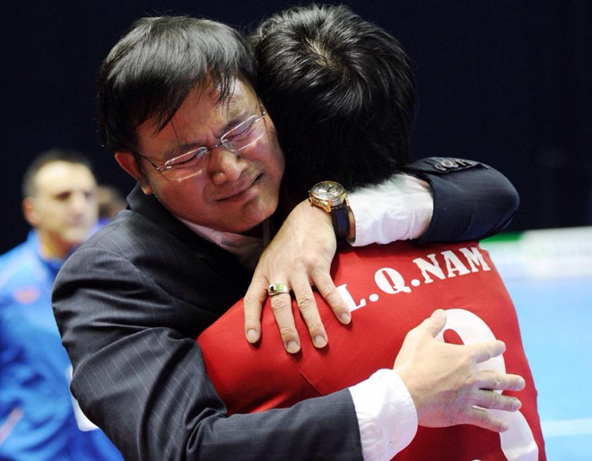 Hình ảnh đáng nhớ trong ngày Futsal Việt Nam lập nên kỳ tích ảnh 9