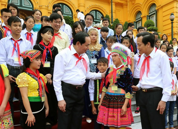 Chủ tịch nước: Chăm sóc và bảo vệ trẻ em là vấn đề chiến lược ảnh 1