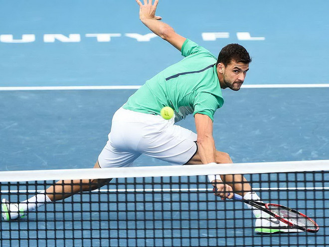 "Tiểu Federer" Grigor Dimitrov chờ quyết đấu Novak Djokovic ảnh 1