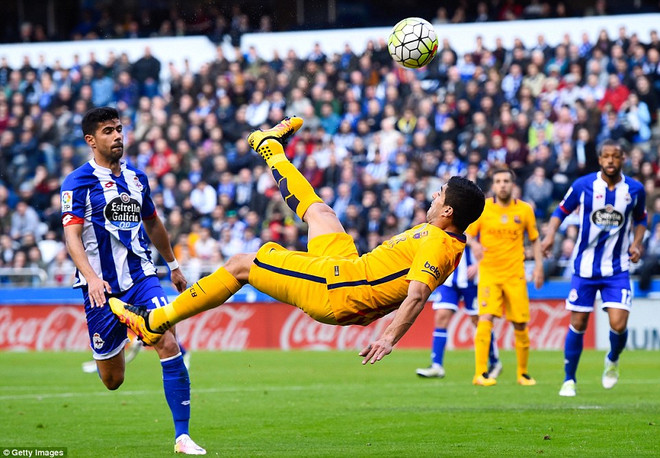 [Video] Barcelona hủy diệt Deportivo trong ngày Suarez thăng hoa ảnh 1