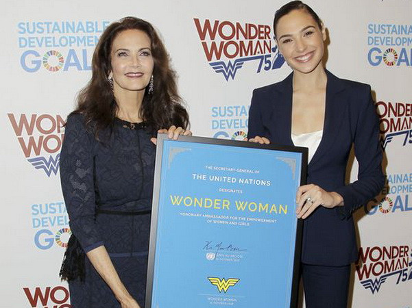 Liên hợp quốc lựa chọn "Nữ siêu nhân" làm Đại sứ danh dự ảnh 1