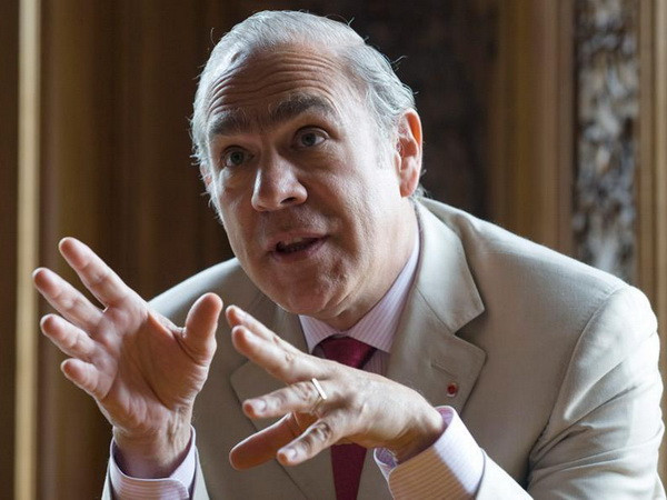 Tổng Thư ký Tổ chức Hợp tác và Phát triển kinh tế (OECD) Jose Angel Gurria. (Nguồn: ekathimerini.com) Vấn đề Brexit: Cảnh báo về hậu quả đối với kinh tế toàn cầu ảnh 1