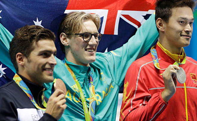 Người hâm mộ Sun Yang "phát điên" vì phát biểu của VĐV Australia ảnh 1