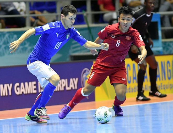 Hình ảnh đáng nhớ ngày Futsal Việt Nam giành vé vào vòng 1/8 ảnh 7