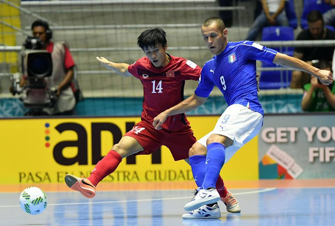 Hình ảnh đáng nhớ ngày Futsal Việt Nam giành vé vào vòng 1/8 ảnh 5