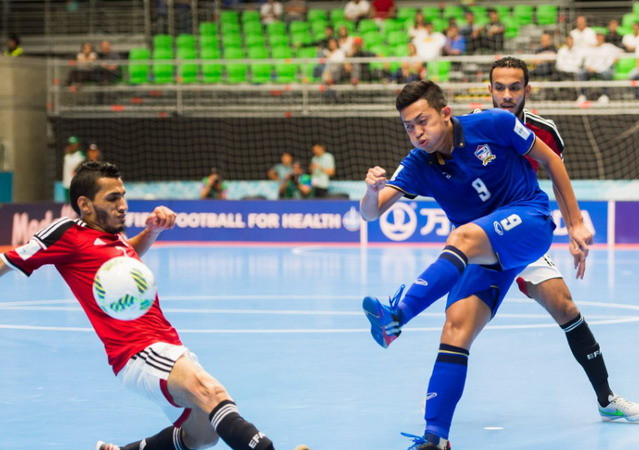Hạ Ai Cập, đội tuyển Futsal Thái Lan giành vé vào vòng 1/8 ảnh 1
