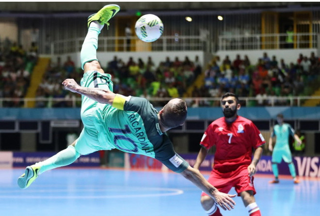 Argentina "đại chiến" Bồ Đào Nha ở bán kết Futsal World Cup ảnh 1