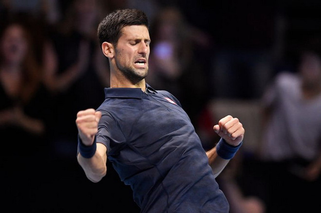 Djokovic có chiến thắng đầu tay tại ATP World Tour Finals 2016. (Nguồn: Reuters) ATP World Tour Finals: Djokovic ngược dòng giành chiến thắng ảnh 1