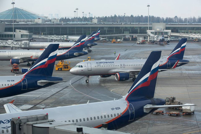 Nhiều chuyến bay ở sân bay Sheremetyevo phải hoãn và hủy bỏ. (Ảnh minh họa: wsj.com) Hàng trăm chuyến bay phải hoãn và hủy do thời tiết xấu tại Nga ảnh 1