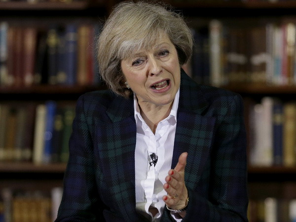 Bà Theresa May hứa đưa Anh rời EU thành công nếu làm Thủ tướng ảnh 1