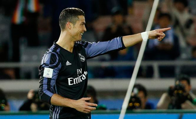 Ronaldo góp công đưa Real vào chung kết. (Nguồn: Getty Images) Ronaldo "nổ súng," Real vào chung kết FIFA Club World Cup 2016 ảnh 1