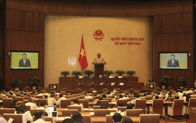 ​Clip Đoàn xe của "Chủ tịch Quốc hội về thăm quê" là bịa đặt ảnh 1