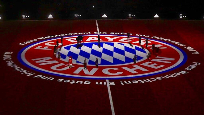 Clip màn trình diễn ánh sáng 3D của Bayern tri ân người hâm mộ ảnh 3