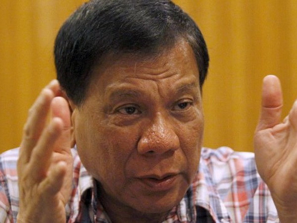 Tổng thống Philippines Rodrigo Duterte. (Nguồn: Reuters) Tổng thống Duterte yêu cầu quân đội Mỹ rút khỏi Philippines ảnh 1