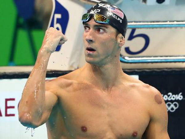 Michael Phelps giành HCV Olympic thứ 23 trong sự nghiệp ảnh 1