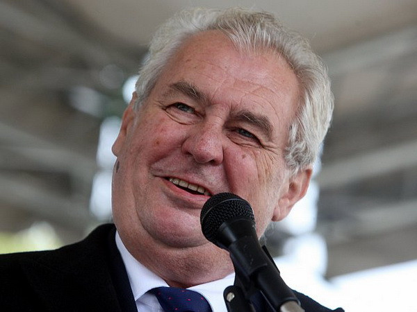 Tổng thống Cộng hòa Séc Milos Zeman. (Nguồn: denik.cz) Tổng thống Séc bày tỏ hài lòng với kết quả bầu cử Tổng thống Mỹ ảnh 1