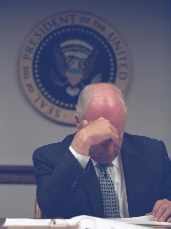 Những bức ảnh chưa công bố từ Nhà Trắng sau vụ khủng bố 11/9 ảnh 4