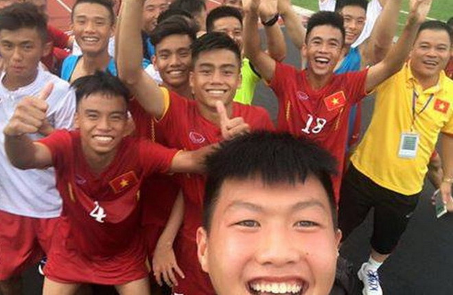 Cận cảnh U16 Việt Nam thẳng tiến bán kết với thành tích bất bại ảnh 1