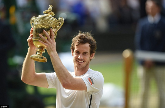 Hạ gục Milos Raonic, Andy Murray lần thứ 2 vô địch Wimbledon ảnh 1