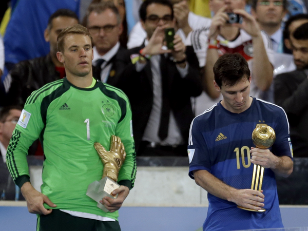 Công bố cụ thể các giải thưởng cá nhân tại World Cup 2014 ảnh 1
