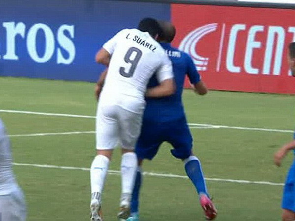 Nghi vấn Luis Suarez xin lỗi Chiellini theo yêu cầu của Barcelona? ảnh 1