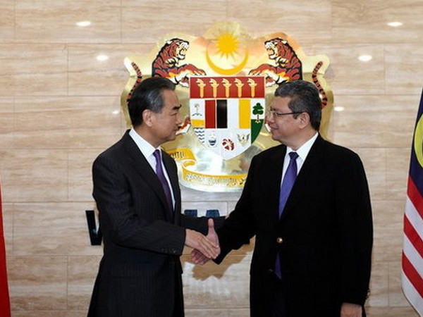 Ngoại trưởng Trung Quốc, Mỹ và Australia cùng thăm Malaysia ảnh 1