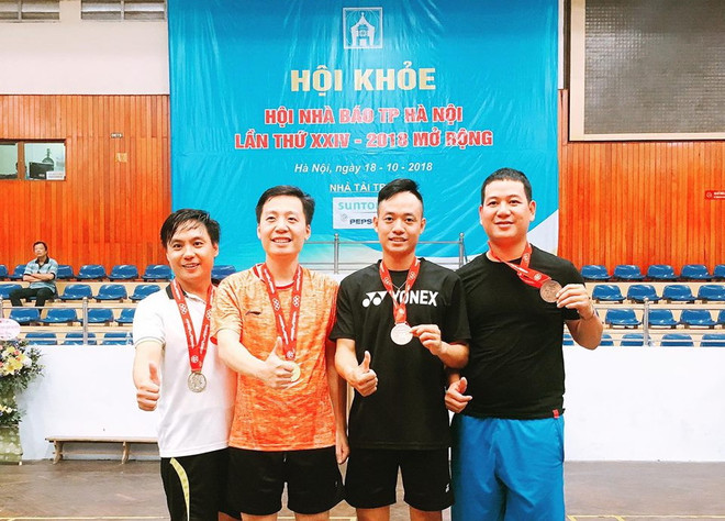 Đội bóng TTXVN giành á quân tại Hội khỏe Hội Nhà báo Thành phố Hà Nội ảnh 3