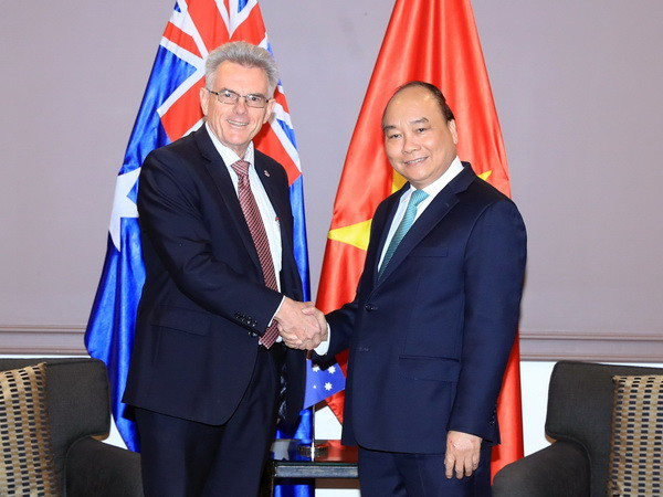 Thủ tướng tiếp Chủ tịch Hội Hữu nghị Australia​-Việt Nam ảnh 1