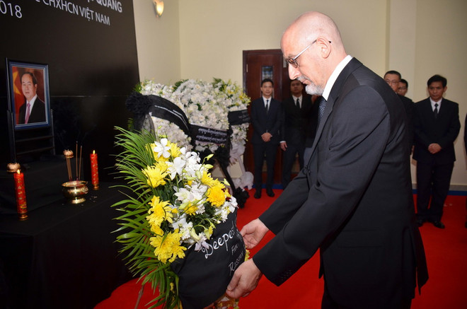 Lễ truy điệu, mở sổ tang và viếng Chủ tịch nước tại Campuchia ảnh 3