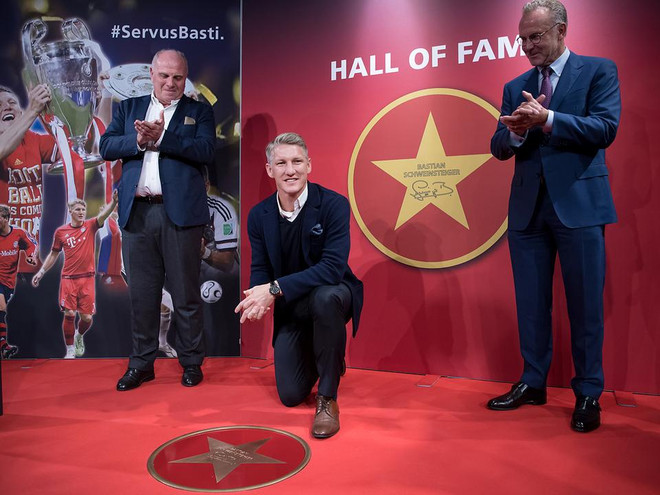 Bastian Schweinsteiger được ghi danh vào Hall of Fame của Bayern. (Nguồn: AFP) Bastian Schweinsteiger được vinh danh là huyền thoại của Bayern ảnh 1