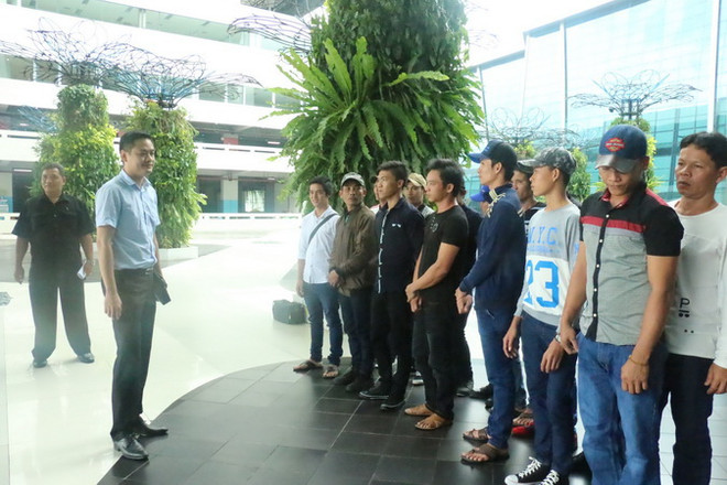 Indonesia trao trả nhiều ngư dân Việt Nam trước Tết Mậu Tuất ảnh 1