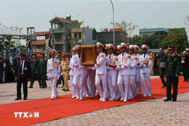 Cập nhật trực tiếp diễn biến Lễ quốc tang nguyên Tổng bí thư Đỗ Mười ảnh 45