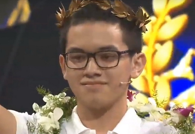 Nguyễn Hoàng Cường đăng quang Đường lên đỉnh Olympia năm thứ 18 ảnh 1