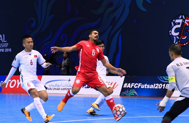 Đội tuyển Futsal Việt Nam nhọc nhằn 'vượt ải' Futsal Bahrain ảnh 1