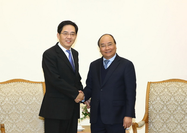 Thủ tướng Nguyễn Xuân Phúc tiếp Đại sứ Trung Quốc đến chào từ biệt ảnh 1