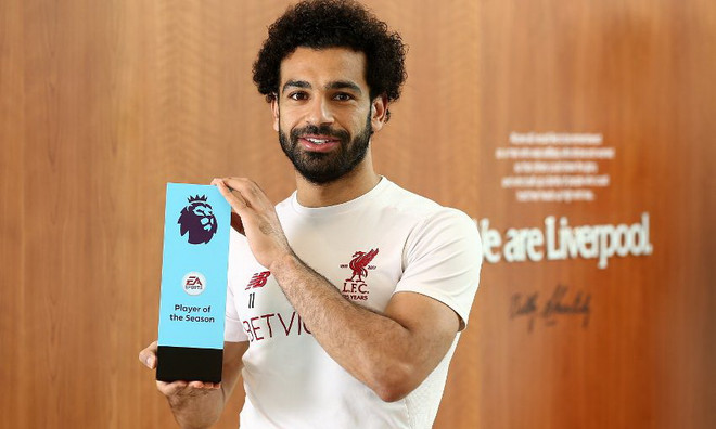 Mohamed Salah giành danh hiệu Cầu thủ xuất sắc nhất Premier League ảnh 1