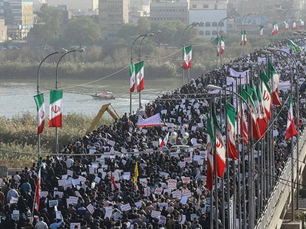 Iran bắt giữ một công dân châu Âu trong các cuộc biểu tình ảnh 1