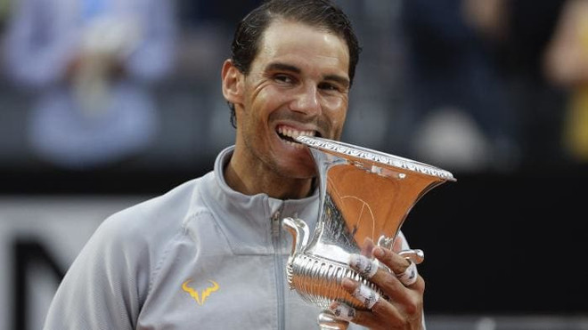 Nadal 'bừng tỉnh' sau cơn mưa, đăng quang Rome Masters kịch tính ảnh 1