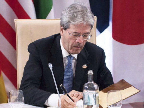 Cựu Tổng thống Italy đánh giá cao Thủ tướng Paolo Gentiloni ảnh 1