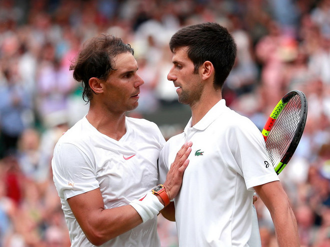 Novak Djokvic hạ Rafael Nadal sau hai ngày 'đại chiến' ở bán kết ảnh 1
