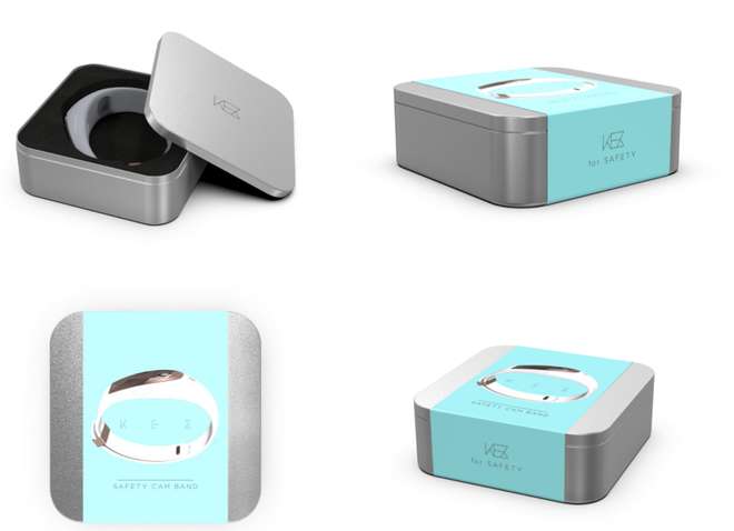 Thiết bị đeo tay thông minh KEZ giúp người dùng tránh nguy hiểm ảnh 2