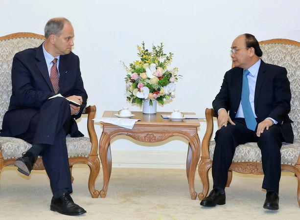 Thủ tướng Nguyễn Xuân Phúc tiếp Đại sứ Cộng hòa Liên bang Đức ảnh 1