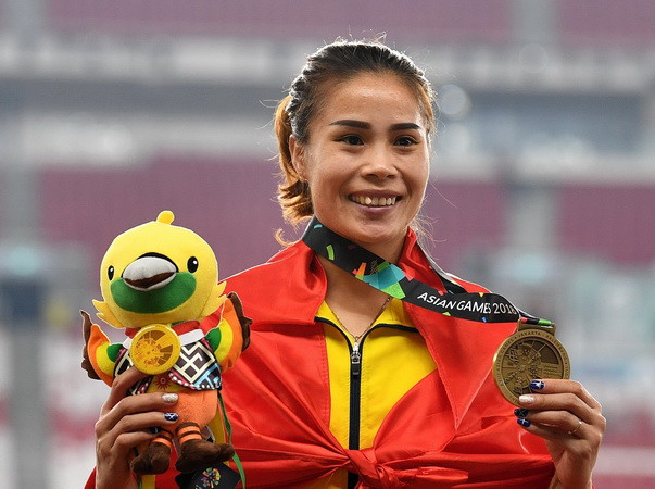ASIAD 2018: Nỗ lực tuyệt vời của vận động viên Vũ Thị Mến ảnh 1
