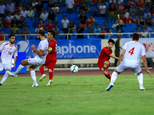 Công Phượng tỏa sáng, U23 Việt Nam ngược dòng hạ U23 Palestine ảnh 1