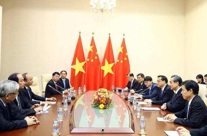 Thủ tướng Nguyễn Xuân Phúc gặp Thủ tướng Trung Quốc Lý Khắc Cường ảnh 2