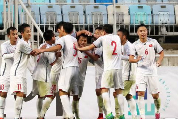 U19 Việt Nam kết thúc giải Suwon JS Cup với 2 trận hòa và 1 trận thua. (Nguồn: VFF) Đội tuyển U19 Việt Nam gây bất ngờ trước chủ nhà Hàn Quốc ảnh 1