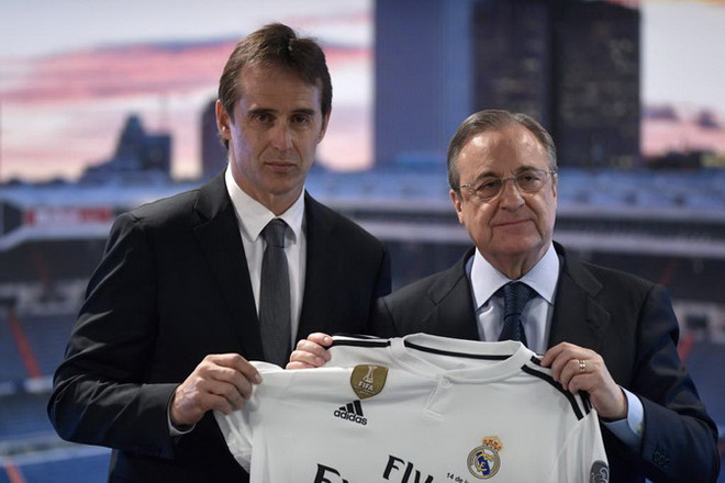 HLV Julen Lopetegui rơi lệ trong ngày ra mắt Real Madrid ảnh 1