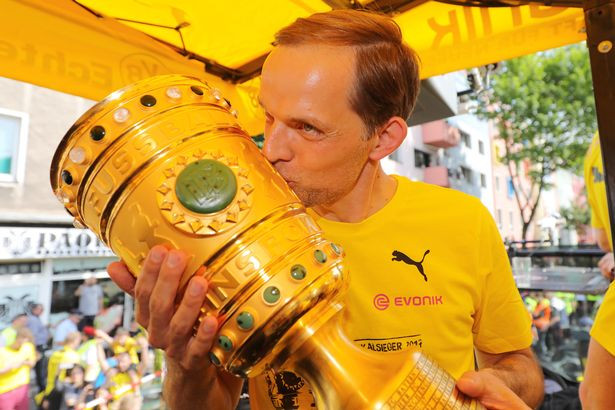 Tuchel đã giúp Dortmund vô địch Cúp Quốc gia Đức 2017. (Nguồn: Getty Images) Paris St-Germain cải tổ mạnh mẽ cho tham vọng thống trị châu Âu ảnh 2