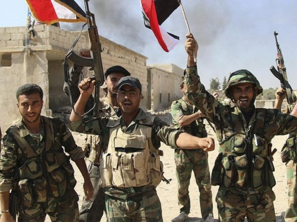 Lực lượng binh sỹ Syria. (Nguồn: Inside Syria) Chính phủ Syria kiểm soát hoàn toàn thị trấn Douma và Đông Ghouta ảnh 1