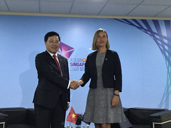 Phó Thủ tướng đề nghị EU sớm gỡ bỏ 'thẻ vàng' đối với Việt Nam ảnh 1